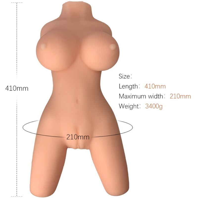 Torso Feminino Realístico Modelo 8 da ARMONY