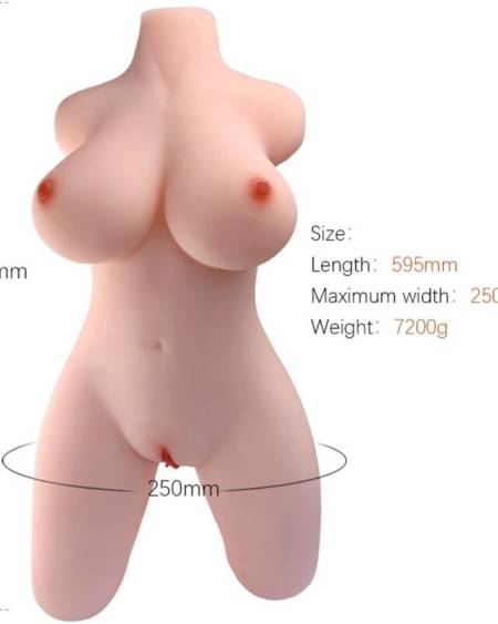 Torso feminino realista modelo 2 - ARMONY