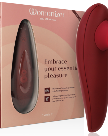 WOMANIZER - CLASSIC 2 ESTIMULADOR DE CLÍTORIS BURDEOS