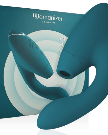WOMANIZER - DUO 2 ESTIMULADOR AZUL PETRÓLEO