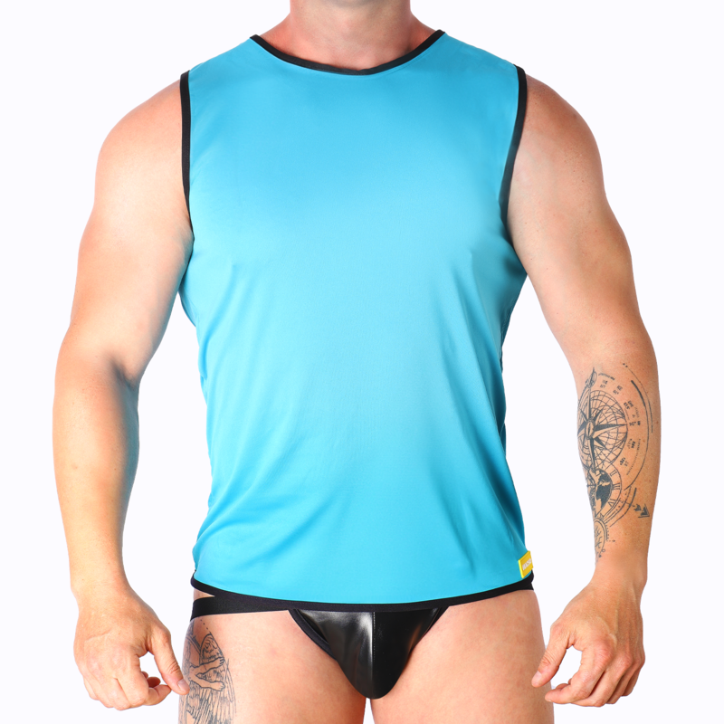 MACHO - CAMISETA AZUL S/M - L/XL