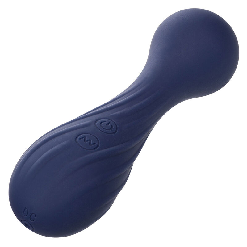 Vibrador flexível roxo CALEXOTICS Charisma Temptation com cabeça flexível e relevos