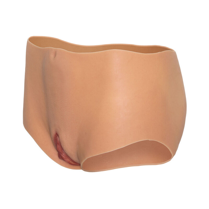 Cueca aberta de silicone ALTER EGO, com abertura vaginal e abertura anal traseira