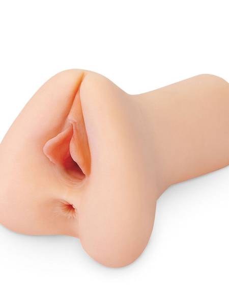 Masturbador realista XL PDX PLUS+ Pick Your Pleasure com duas aberturas