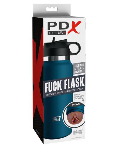 PDX PLUS - FUCK FLASK ESTIMULADOR VAGINA DISCRETO MULATO MODELO 1