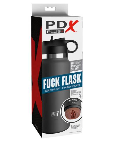 PDX PLUS - FUCK FLASK ESTIMULADOR VAGINA DISCRETO MULATO MODELO 2