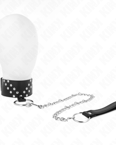 KINK - COLLAR CON CORREA 65 CM CON REMACHE EN V AJUSTABLE 36-43 CM X 5 CM