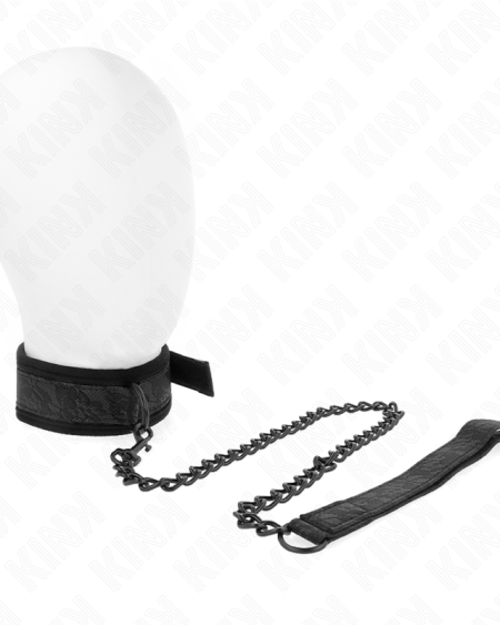 KINK - COLLAR CON CORREA 77 CM MODELO BÁSICO MODELO 5 AJUSTABLE 34-54 CM X 5 CM