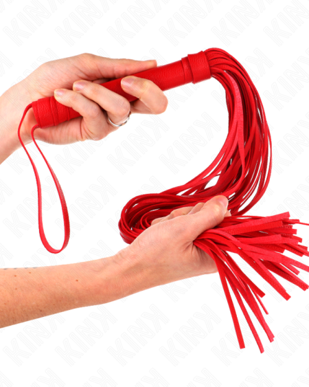 KINK - LÁTIGO PVC BLANDO ROJO 70 CM