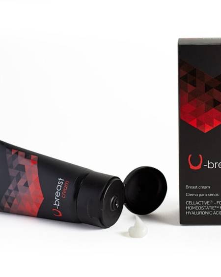 Creme para seios U-Breast da 500 COSMETICS, embalagem de 100 ml