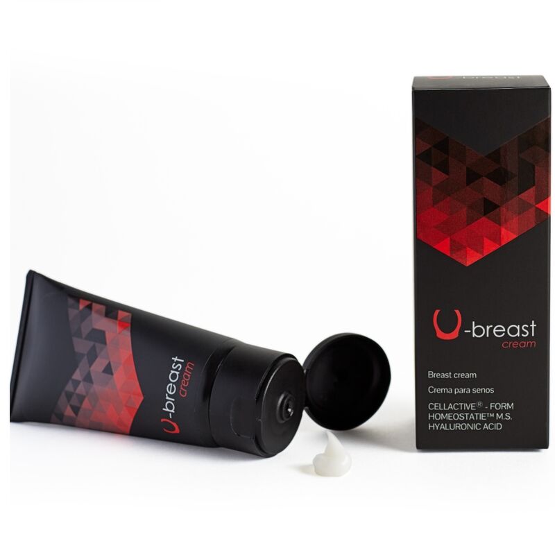 Creme para seios U-Breast da 500 COSMETICS, embalagem de 100 ml