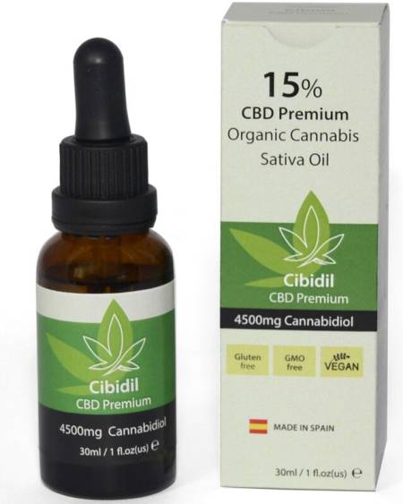 🌿 Cibidil 15% – Aceite de CBD natural