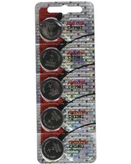 MAXELL - PILA BOTÓN LITIO CR2032 3V - BLISTER 5 UNIDADES