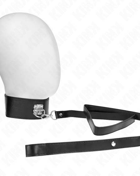 Coleira ajustável KINK, modelo 2, com trela de 116 cm