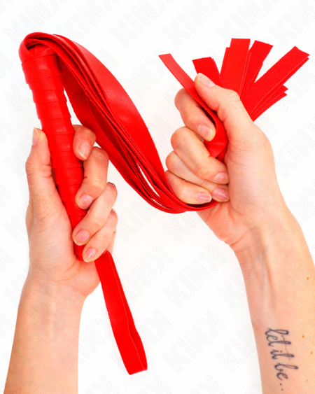 KINK - LÁTIGO DE COLA ANCHA ROJO 48.5 CM