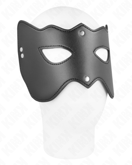 Máscara de festa KINK modelo 2, com dimensões de 27,5 × 12 cm