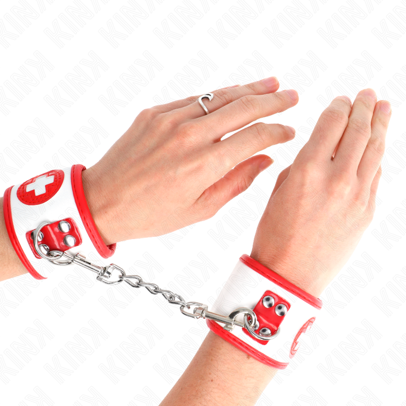 Algemas de pulso ajustáveis KINK Mini enfermeira, 18–23 cm × 5 cm