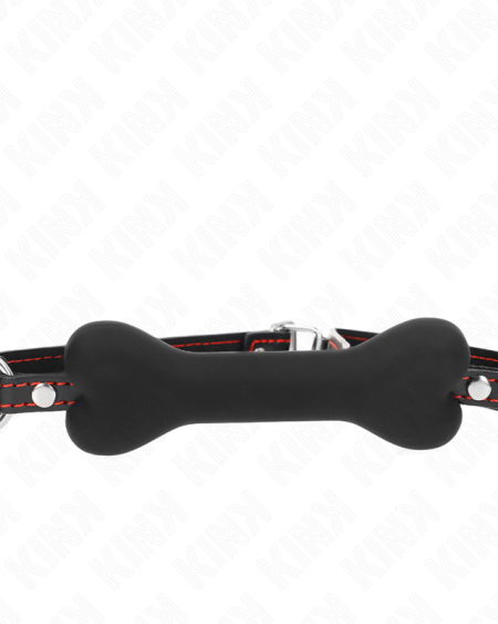 KINK - MORDAZA DE HUESO 12 CM NEGRO 63 x 2 CM