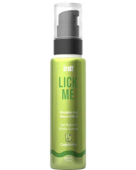Gel comestível INTT sabor caipirinha com efeito calor