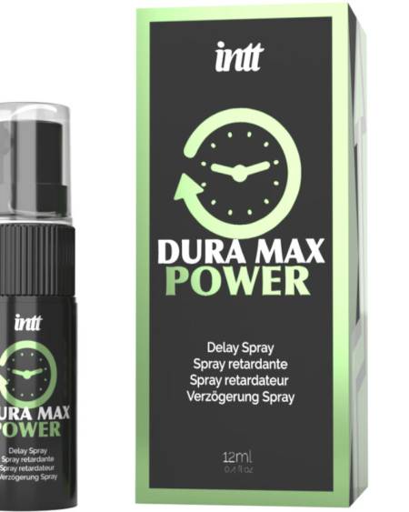Frasco em spray retardante Dura Max Power INTT FOR HIM, 12 ml