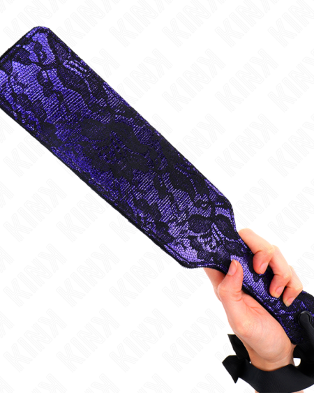 KINK - PALA DE PIEL DISEÑO ESCÁNDALO 37 X 7 CM