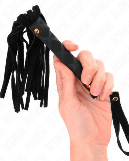 KINK - LÁTIGO MINI PIEL DE ANTE NEGRO 30 CM