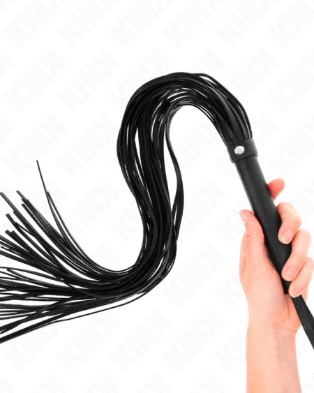 KINK - LÁTIGO PVC BLANDO NEGRO 70 CM