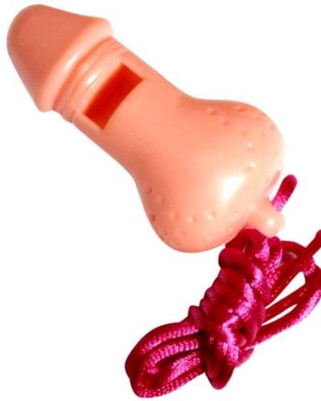 Apito DIABLO PICANTE com forma de pénis
