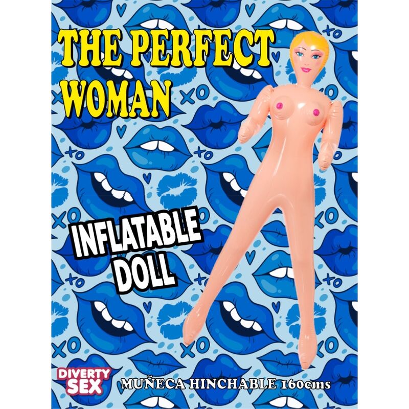 Boneca insuflável DIABLO PICANTE com 170 cm de altura e design provocador