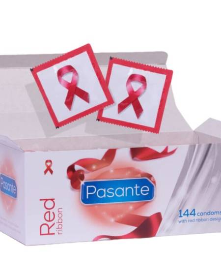 Produto PASANTE Red Ribbon com 144 preservativos Naturelle