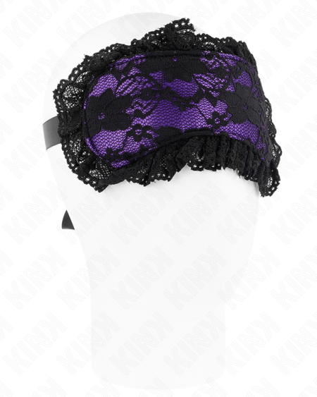 Antifaz de renda KINK MASKED ALLURE Modelo 2, com 22,5 x 11 cm