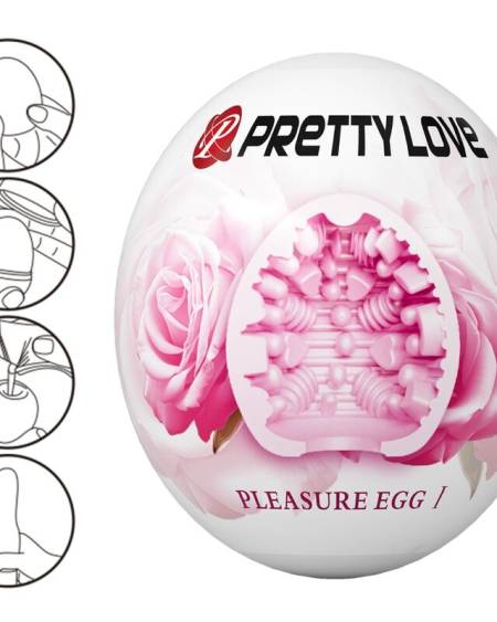 Masturbador masculino tipo ovo PRETTY LOVE BM-00900T90