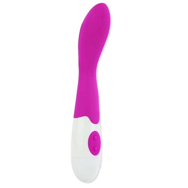 Vibrador Pretty Love Bishop em lila e branco