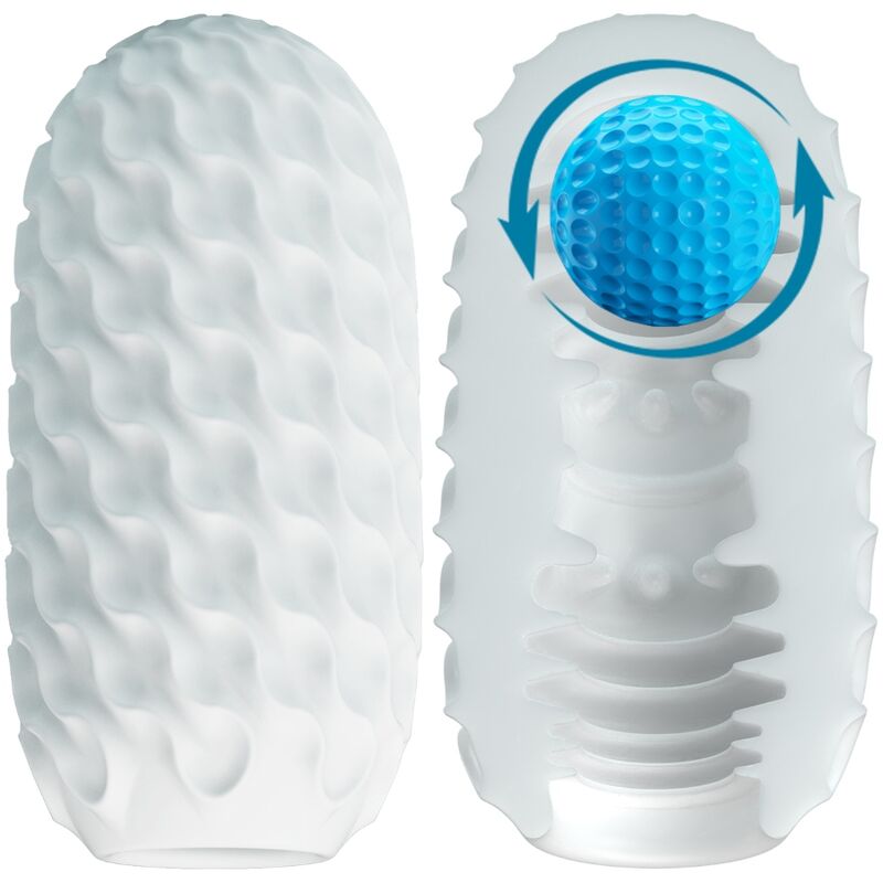 Masturbador masculino PRETTY LOVE Venus X, modelo 3, branco