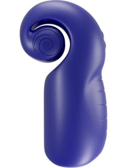 Masturbador masculino SNAIL VIBE EVO azul-escuro