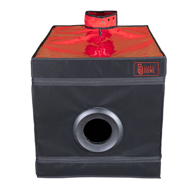 SECRET DOME - KINK CLUB LA NICHE CABINA NEGRO & ROJO