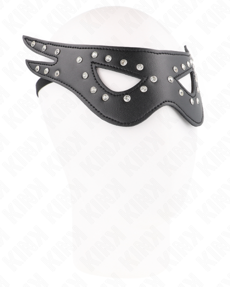 KINK - MÁSCARA DE POLIPIEL SEXY MODELO 2 27 x 13 CM