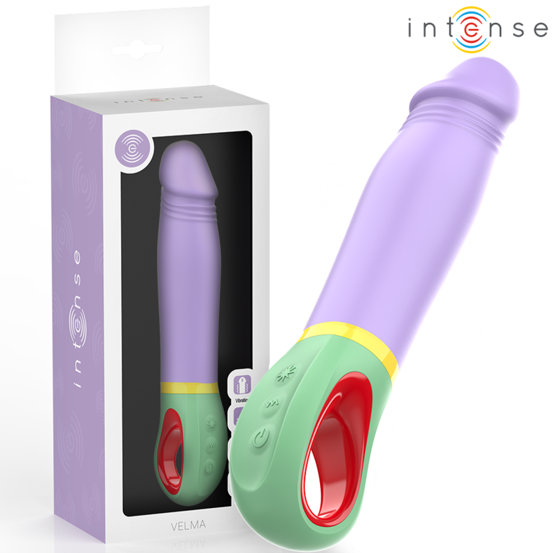 Vibrador clássico VELMA da INTENSE em roxo