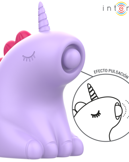 Estimulador clitoriano Sweetie da INTENSE, rosa e em forma de unicórnio