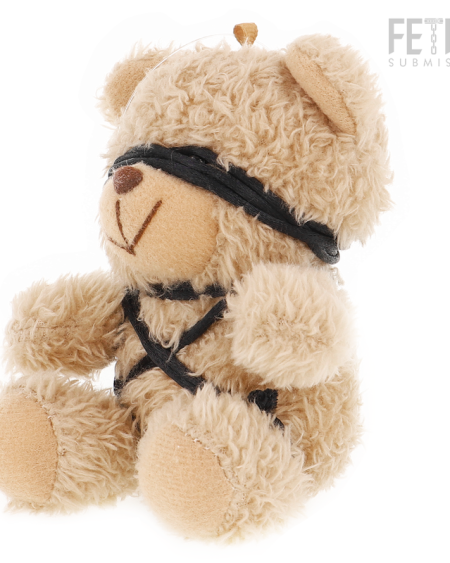 Urso de peluche BDSM Winnie da coleção FETISH SUBMISSIVE, modelo 6, com cordas