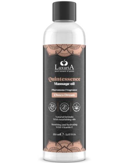 Óleo de massagem de chocolate INTIMATELINE Luxuria, 150 ml