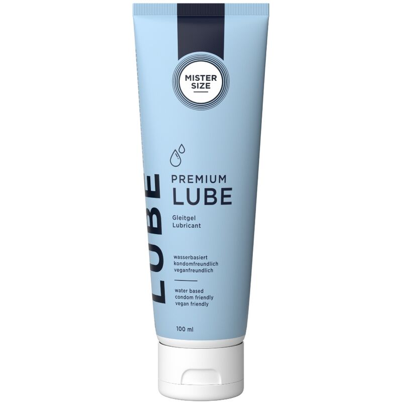 Tubo de lubrificante aquoso MISTER SIZE de 100 ml