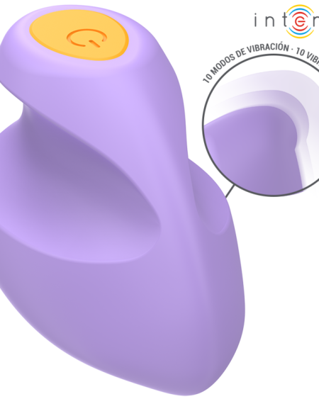 Estimulador clitoriano INTENSE Úrsula roxo, com 10 modos de vibração
