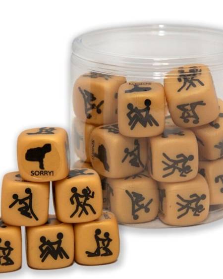 Dado dourado de posições sexuais DIABLO PICANTE