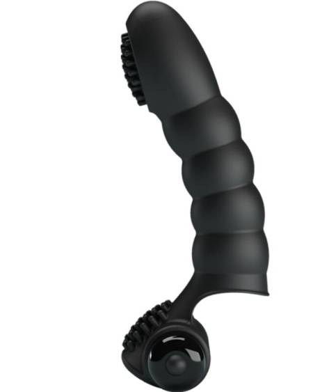 Vibrador de dedo FUN TOYS Alexander em silicone com 10 funções de vibração