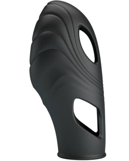 Vibrador de dedo PRETTY LOVE em silicone preto