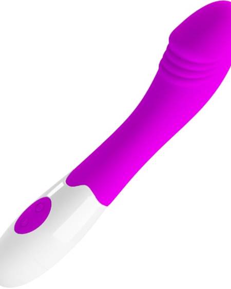 Vibrador Elemental roxo PRETTY LOVE com 30 modos de vibração