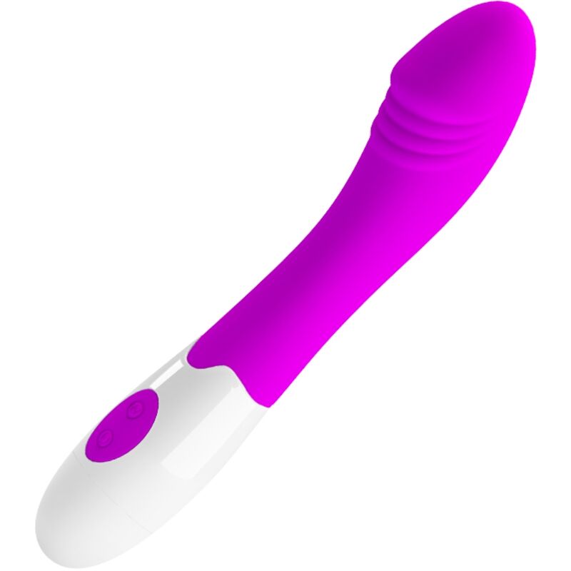 Vibrador Elemental roxo PRETTY LOVE com 30 modos de vibração