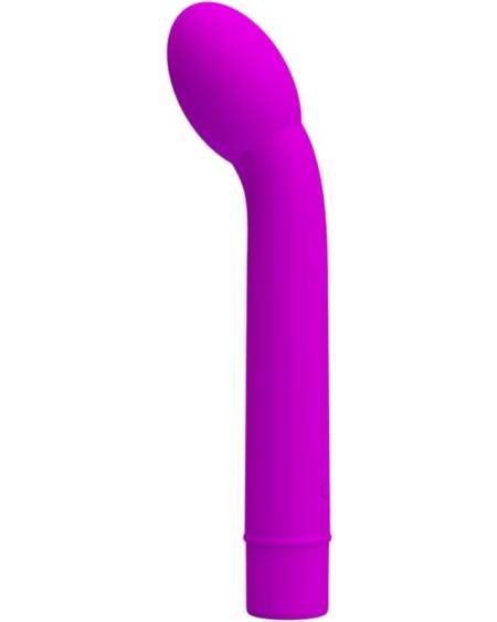 Vibrador para ponto G Logan da PRETTY LOVE, com ponta bulbosa e haste estreita