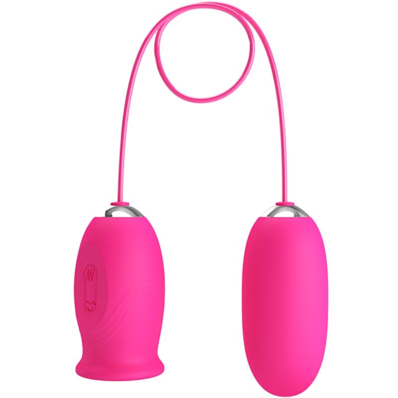 Ovo vibrador rosa Pretty Love Daisy com língua estimuladora do clítoris